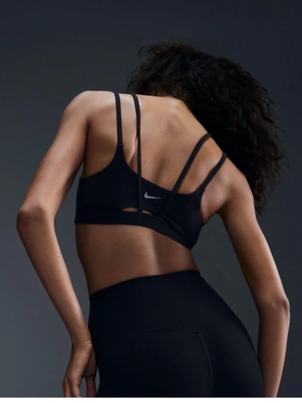 Nike Zenvy Sports Bra - Black